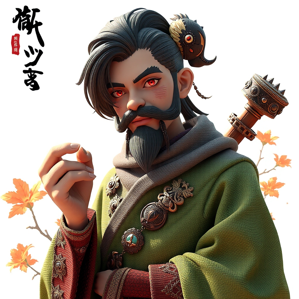 小桃无主自开花，烟草茫茫带晓鸦。 Poster
