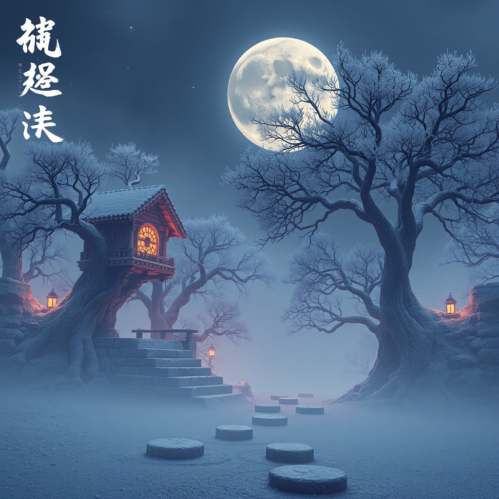 小桃无主自开花，烟草茫茫带晓鸦。