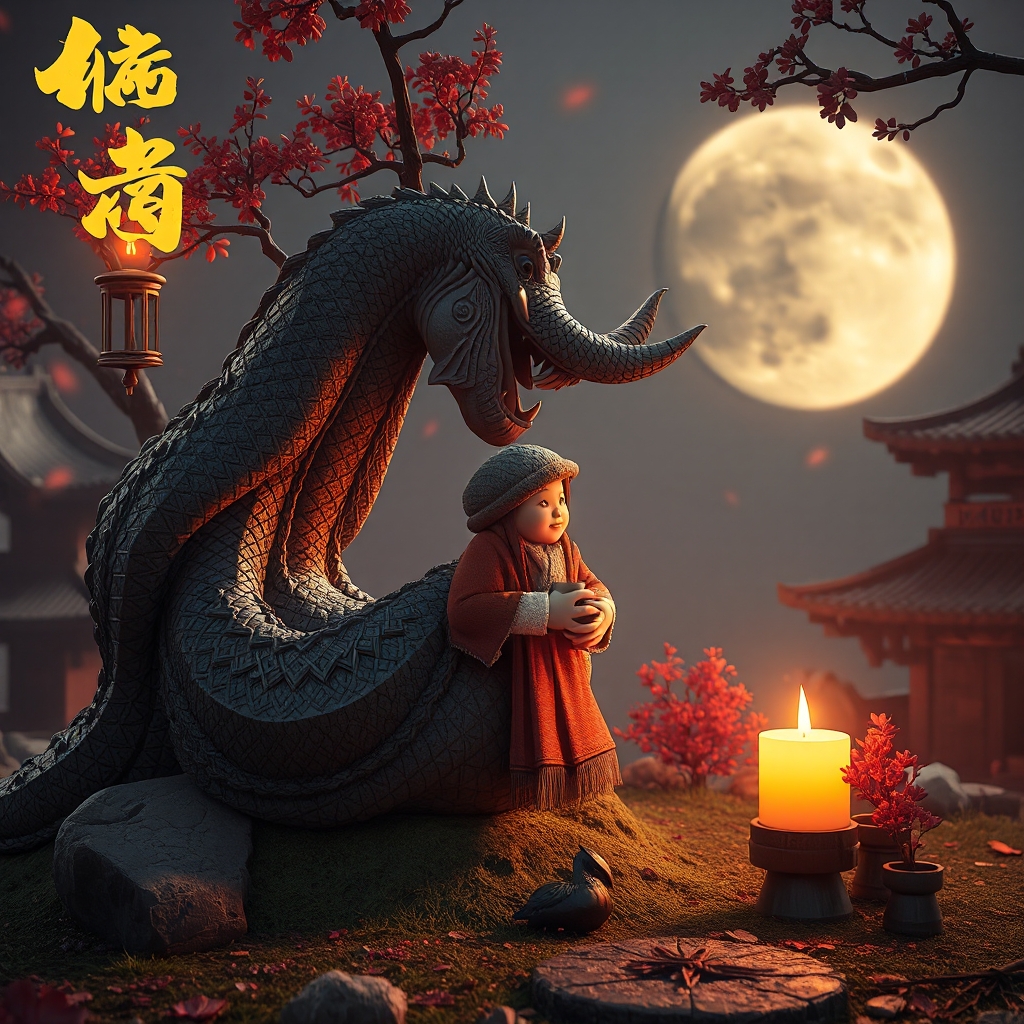 春潮带雨晚来急，野渡无人舟自横。 Poster