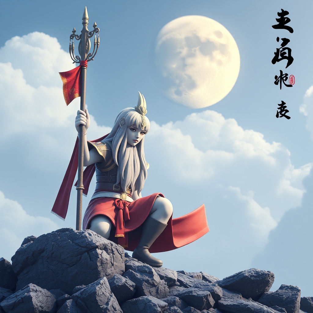 飞流直下三千尺，疑是银河落九天。 Poster