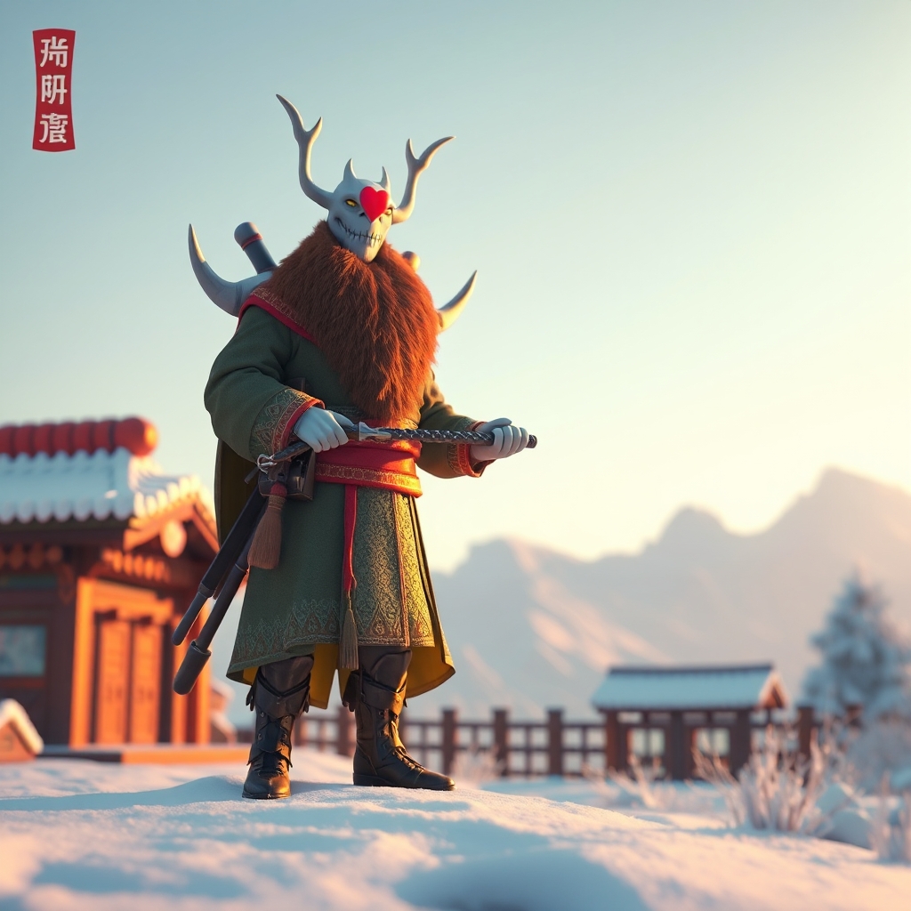 大雪北风催，家家贫白屋。 Poster